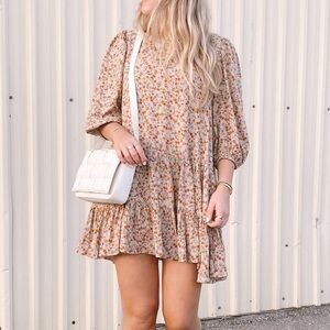 Floral Babydoll Dress